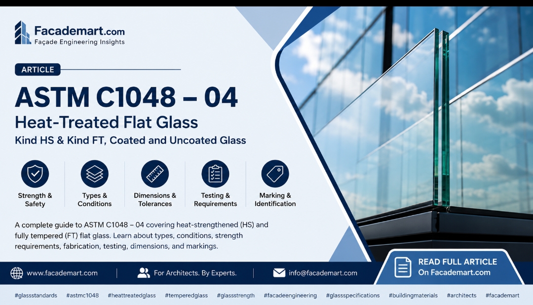 ASTM C1048–04: Heat-Treated Flat Glass