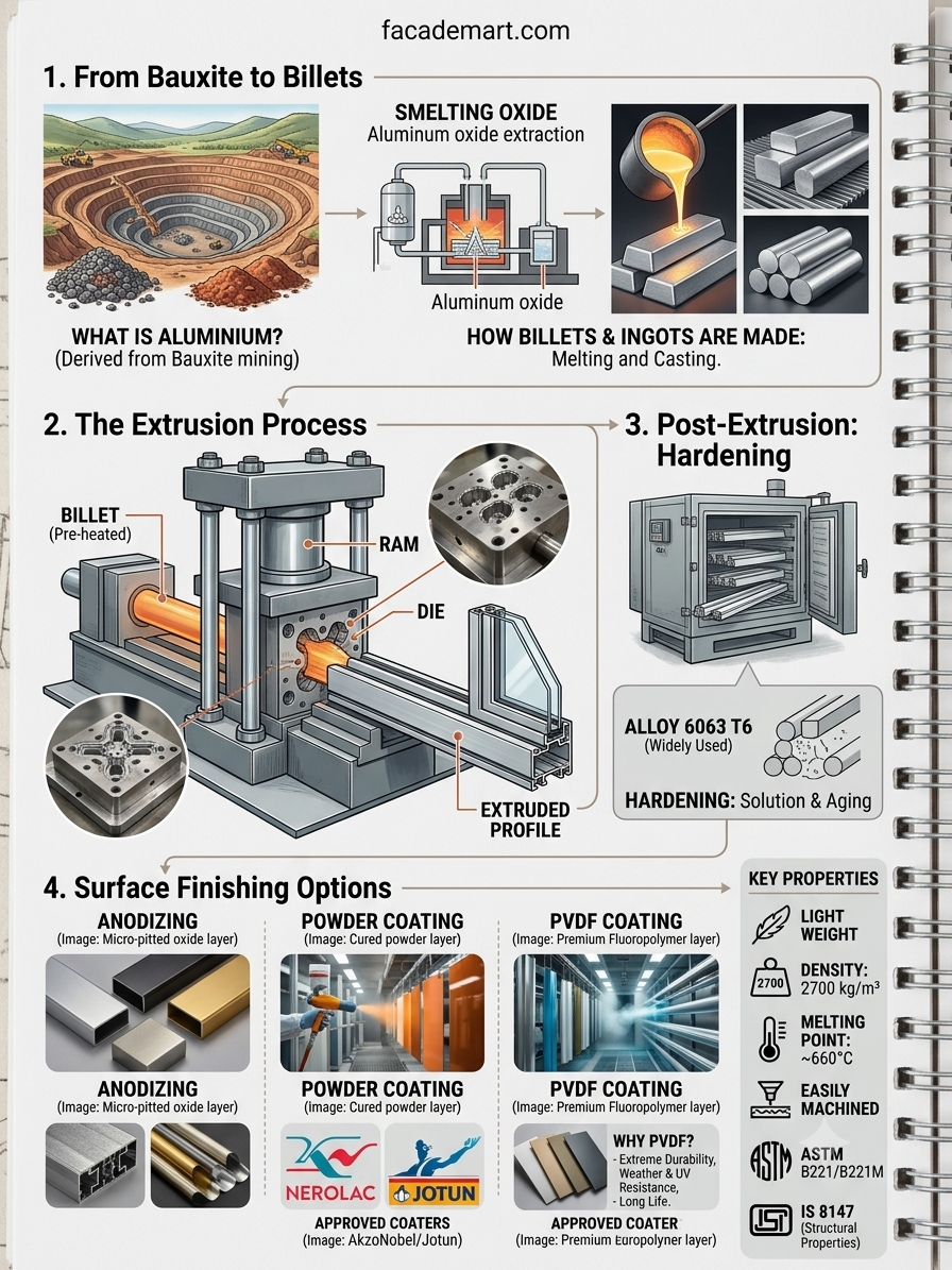 Aluminium Extrusion Process