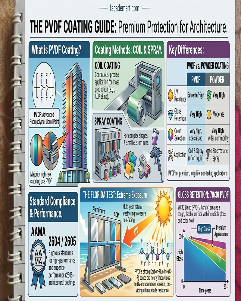 PVDF Coating Guide : Premium Protection for Architecture