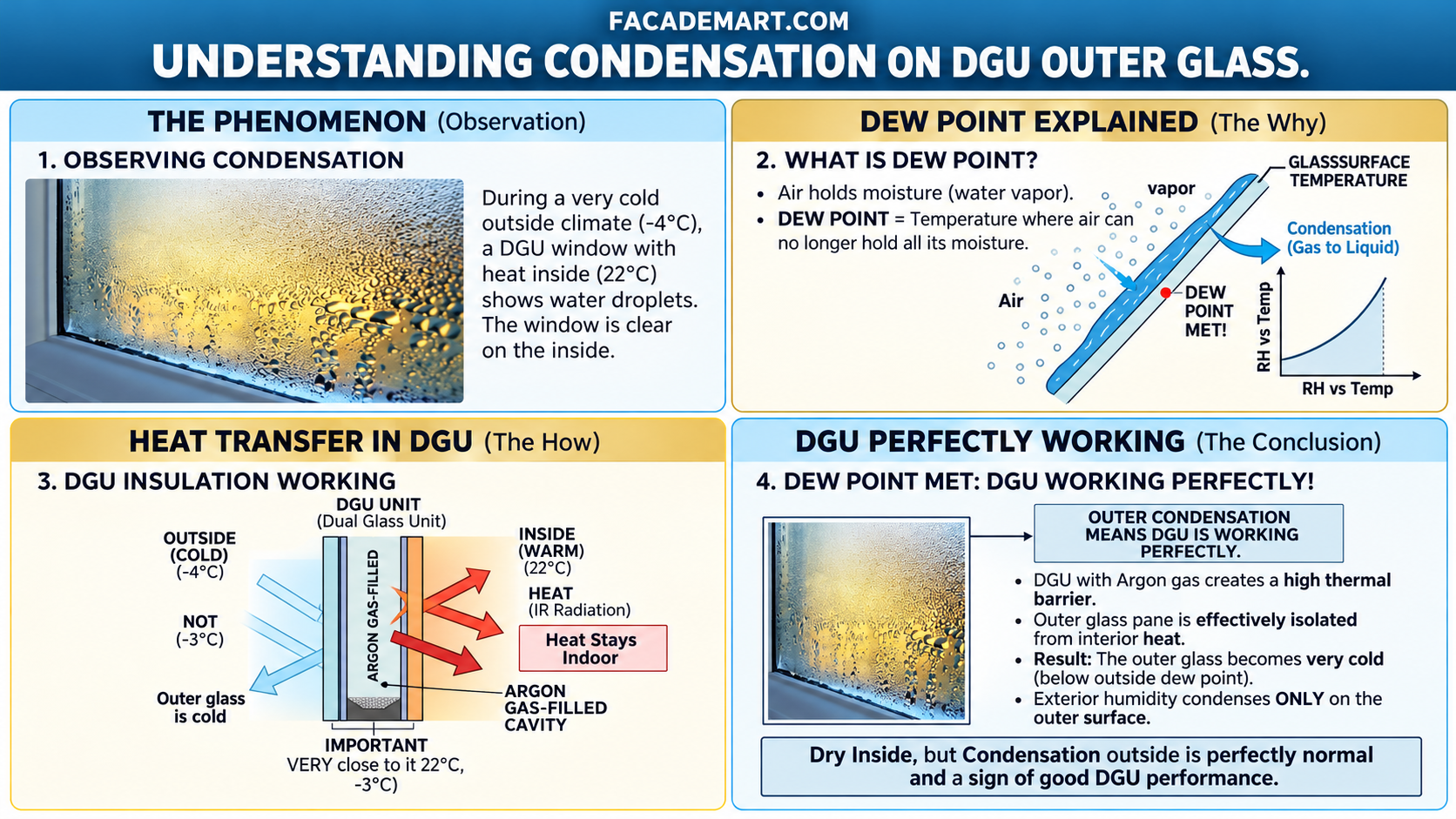 Understanding Condensation On DGU Outer Glass