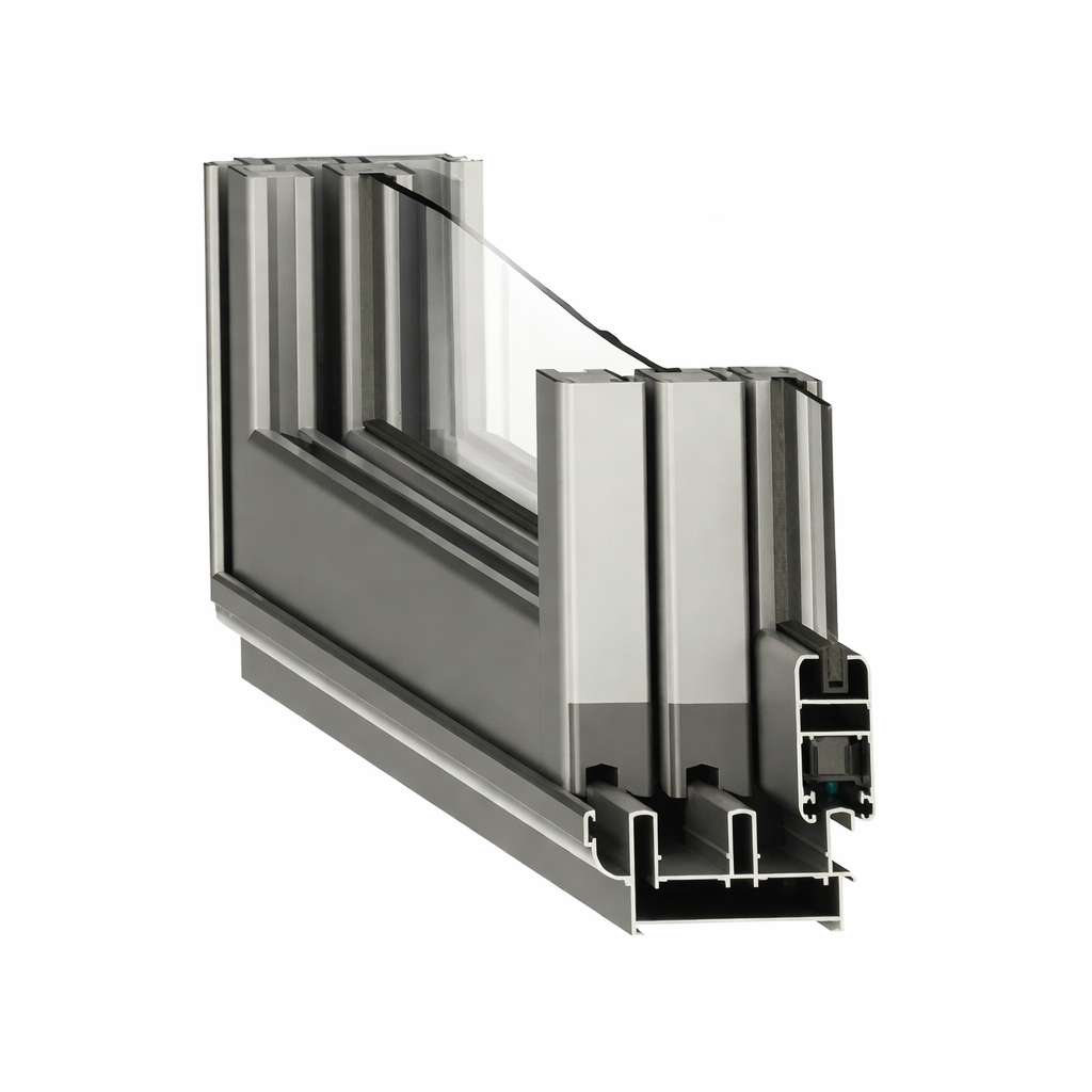 Jindal I Aluminum Extrusion I Sliding Window sections(Deluxe)