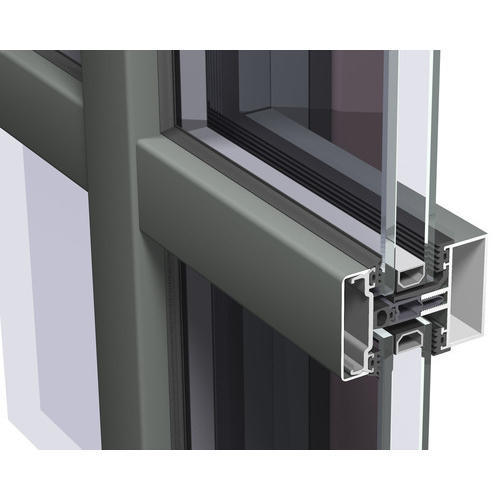Padmawati Extrusion Pvt. Ltd. I Curtain Wall section - Aluminum Extrusion by Padmawati Extrusion Pvt. Ltd | FacadeMart