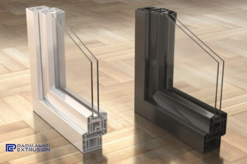 Padmawati Extrusion Pvt. Ltd. I casement window section - Aluminum Extrusion by Padmawati Extrusion Pvt. Ltd | FacadeMart