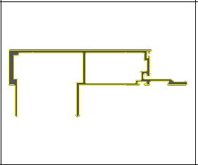 Procural Aluminum System Procural System UCW1.5 I UCW1.5-Std. Panel Female Mullion