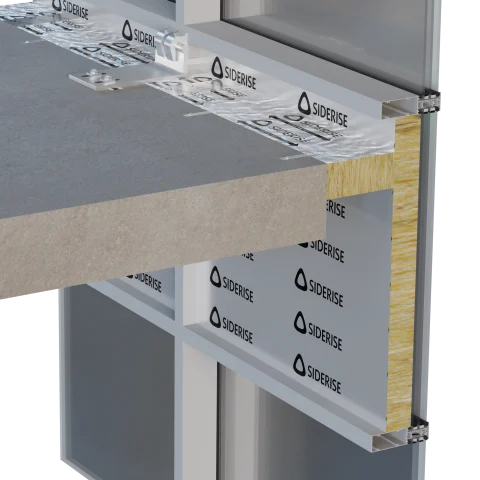 Siderise Siderise RH Brick Slip Horizontal Open State Cavity Barrier