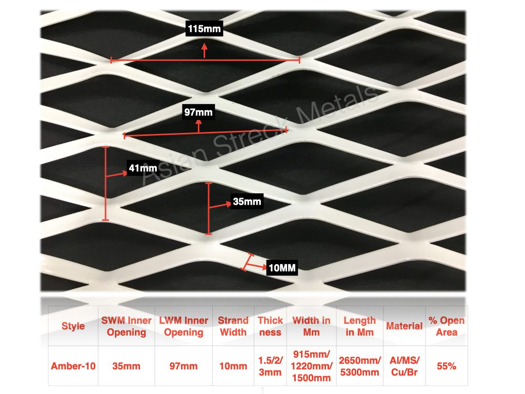 Amber-10 | Asian Streck Metals