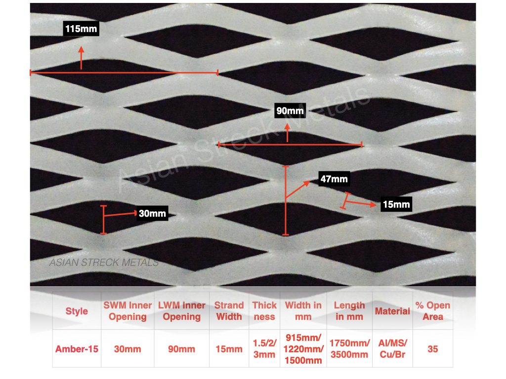 Amber-15 | Asian Streck Metals