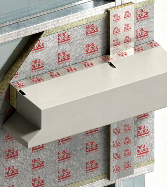 FiroBlock MP I Curtainwall Firestop I FiroBlock