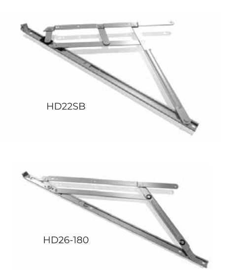 FORTIS HD22SB, HD26-180 & HD28 Heavy Duty Self Balancing Stays