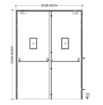 Metal Fire Rated Door I Supreme Metwood Pvt Ltd