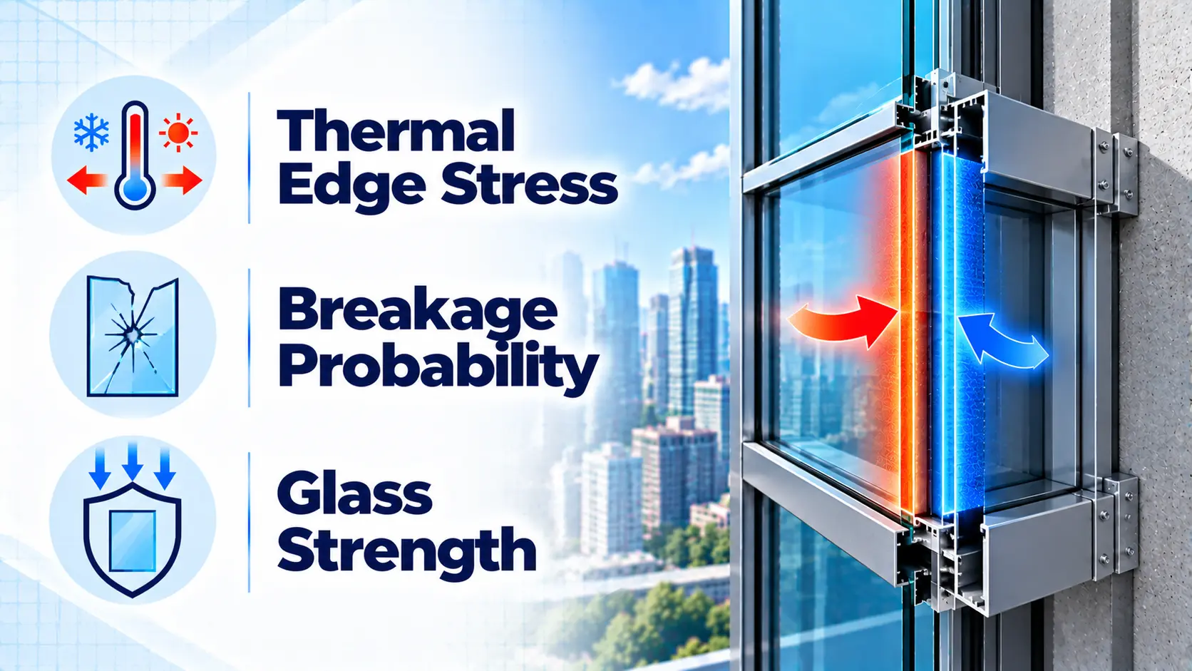 Glass Thermal Breakage Calculator
