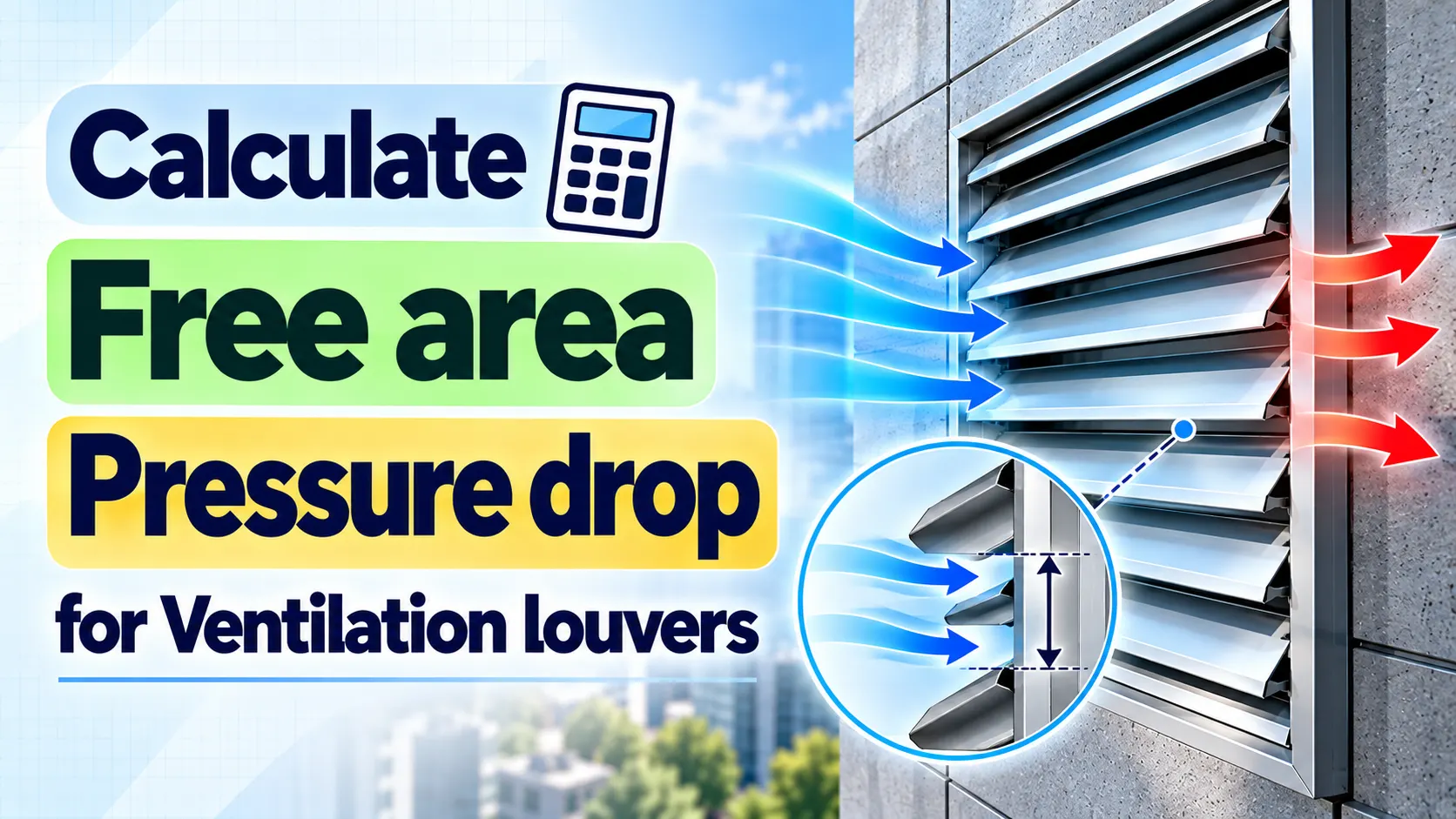 Louver Free Area