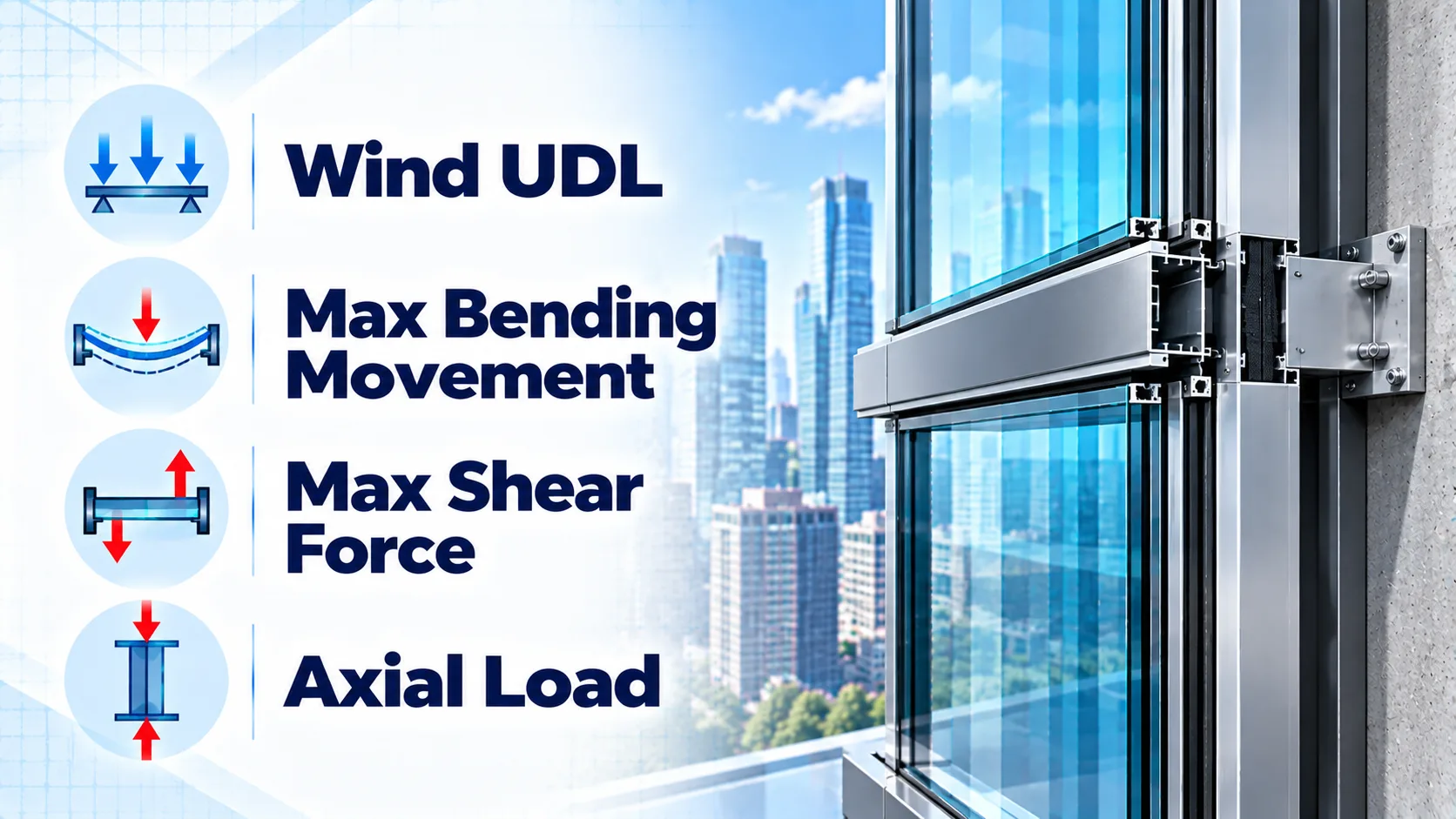 Unitised Structural Glazing Calculator